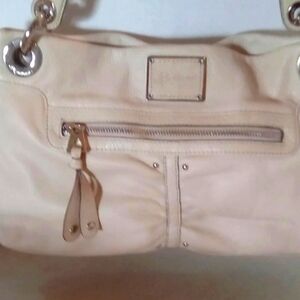 B MAKOSKY IVORY LEATHER Handbag